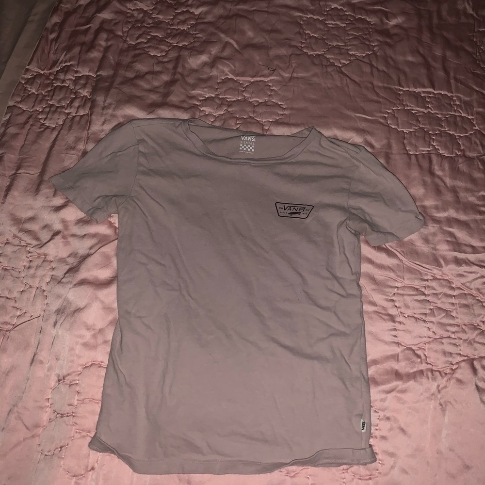 Pink vans tshirt